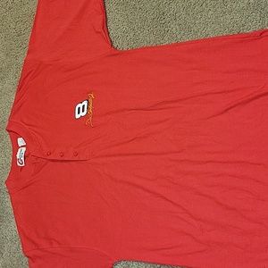 Vintage Nascar Dale Earnhardt Jr Polo Large Red Shirt  Competitors View